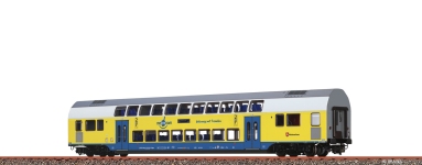Brawa 44579 - H0 - IC-Doppelstockwagen Mittelwagen TWINDEXX, Metronom, Ep. VI - AC